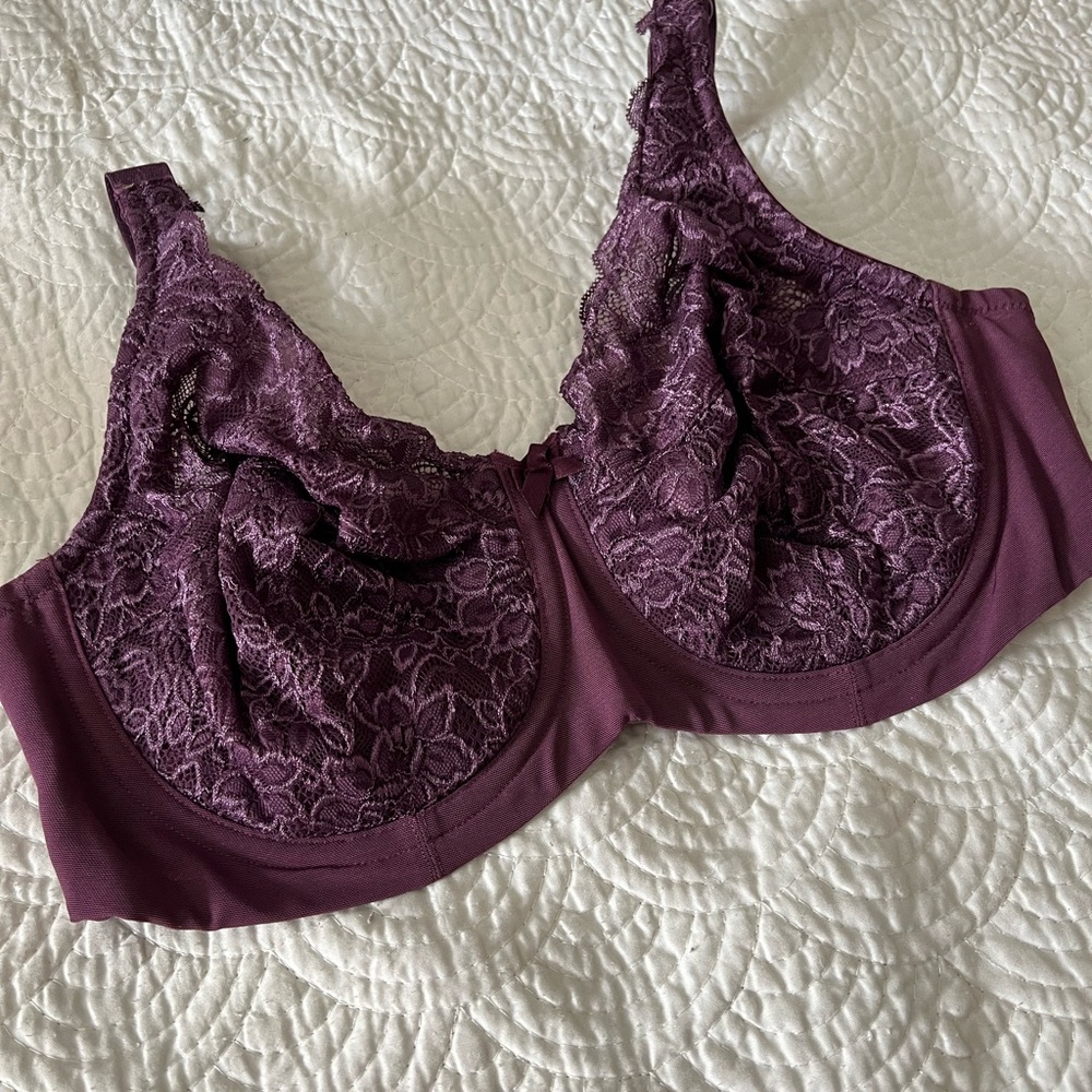 Lace Full Purple Elila bra- 36F
